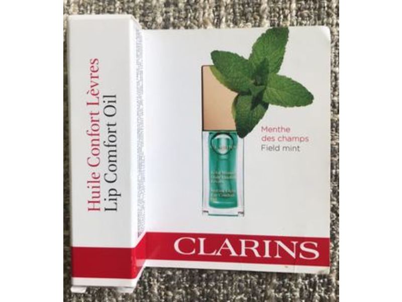 Clarins Lip Comfort Oil, Field Mint, 0.09 oz