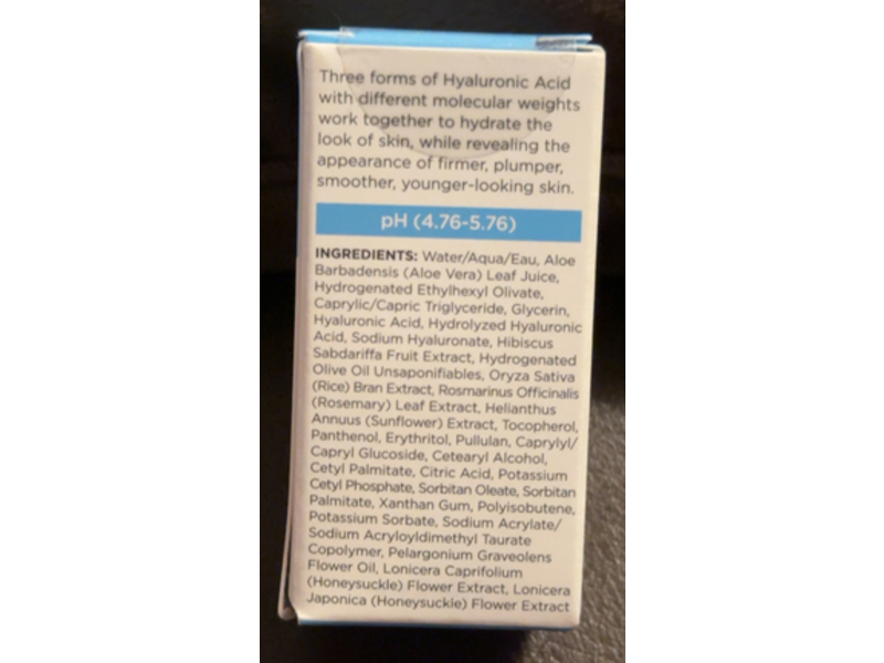 Gopure Dramatically Dewy Serum, 2% Triple Hyaluronic Acid Complex + Hibiscus Fruit Extract, 0.24 fl oz/7 mL