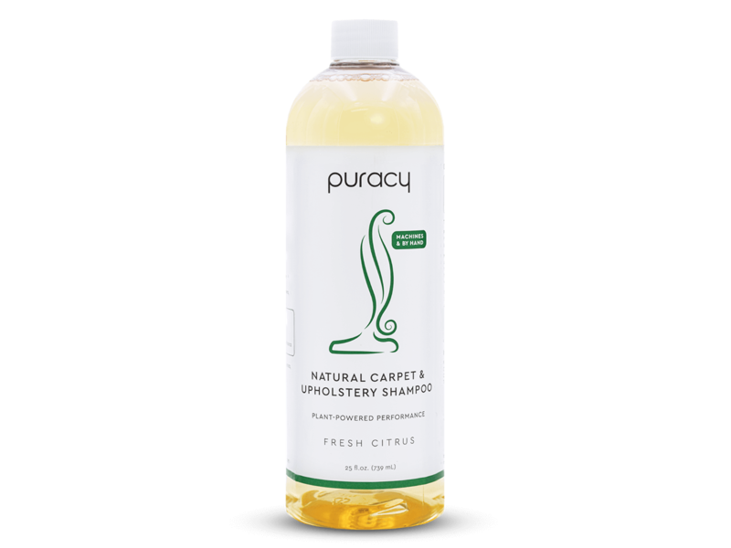 Puracy Natural Carpet & Upholstery Shampoo, Fresh Citrus, 25 fl oz (739 mL)