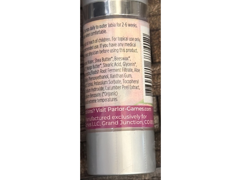 Parlor Games Silky Peach Cream, 0.5 oz/15 mL