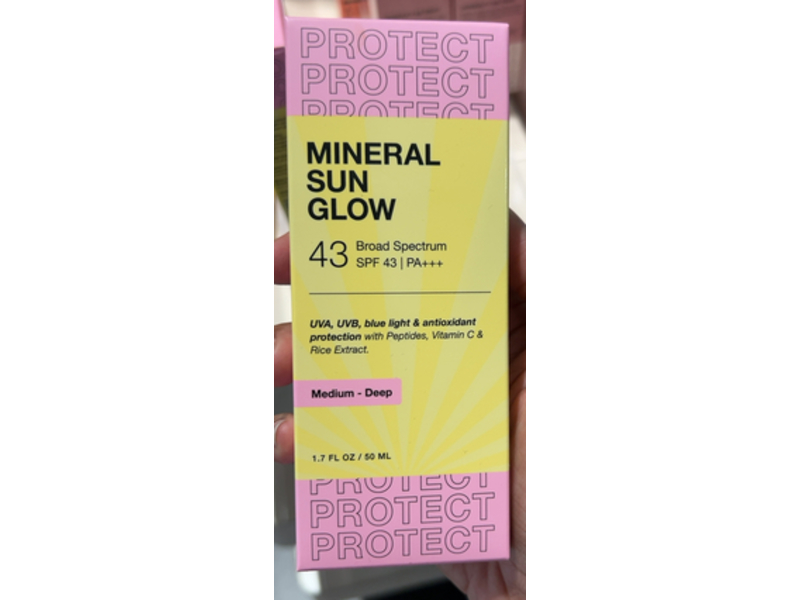 iNNBeauty Protect Broad Spectrum Mineral Sun Glow, SPF 43 PA+++, Medium - Deep, 1.7 fl oz/50 mL