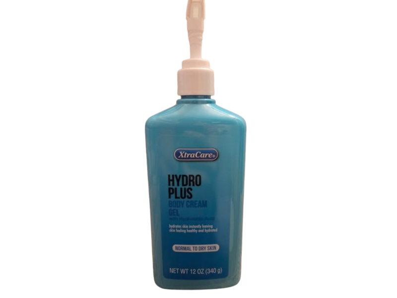 Xtracare Hydro Plus Body Cream Gel, 12 oz/340 g