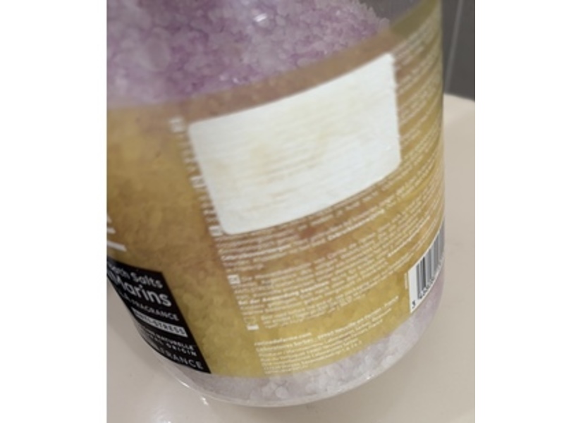 Corine De Farme Bath salt, Vanilla, 1.3 kg