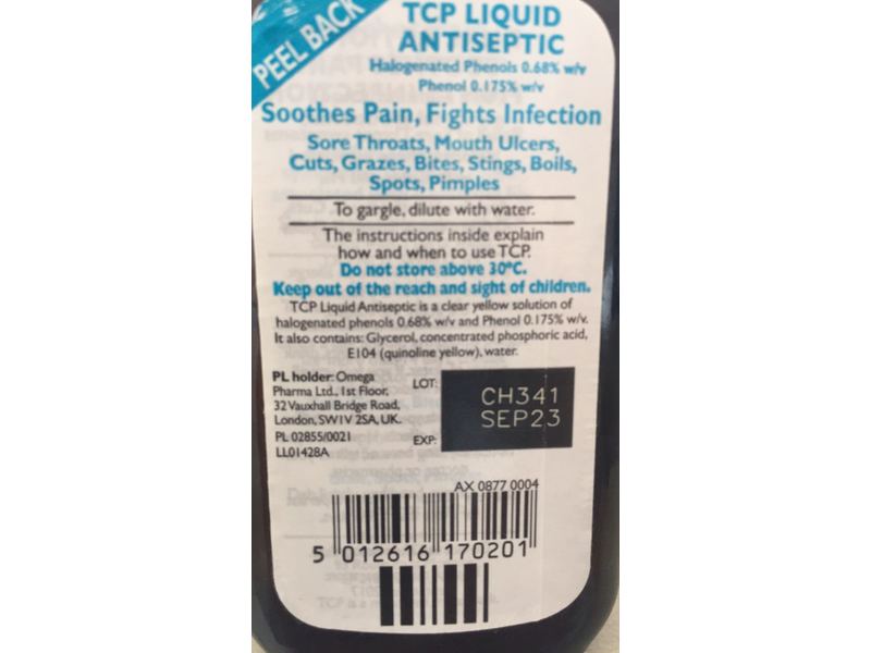 Tcp Liquid Antiseptic, Original, 100 ml