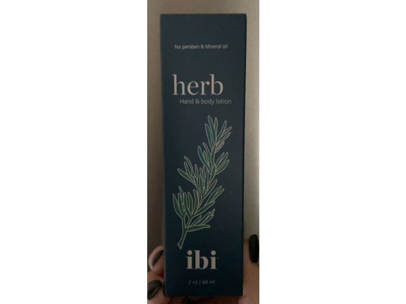 Ibi Herb Hand & Body Lotion, 2 oz/60 mL