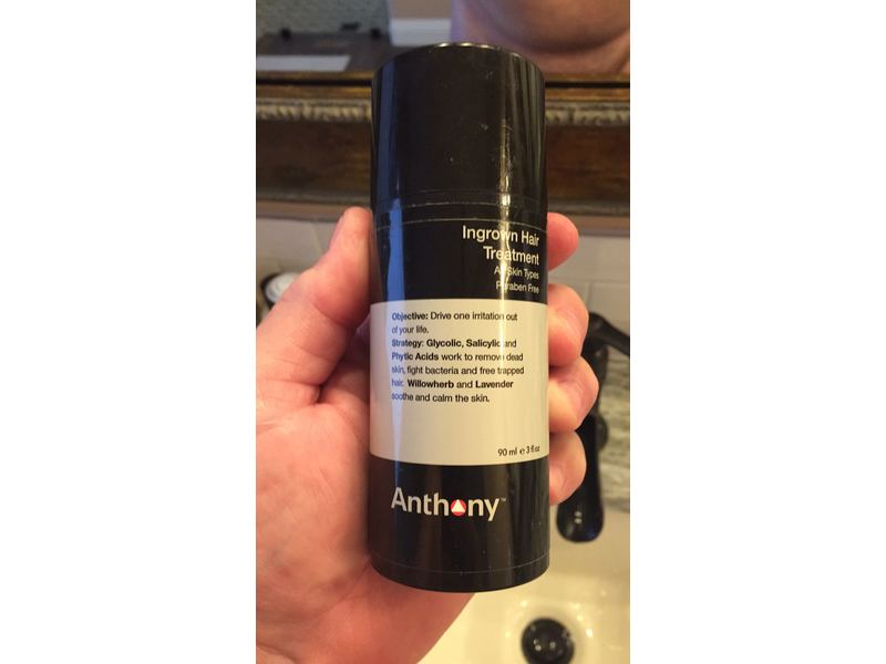 Anthony Ingrown Hair Treatment 3 Fl Oz Ingredients And Reviews