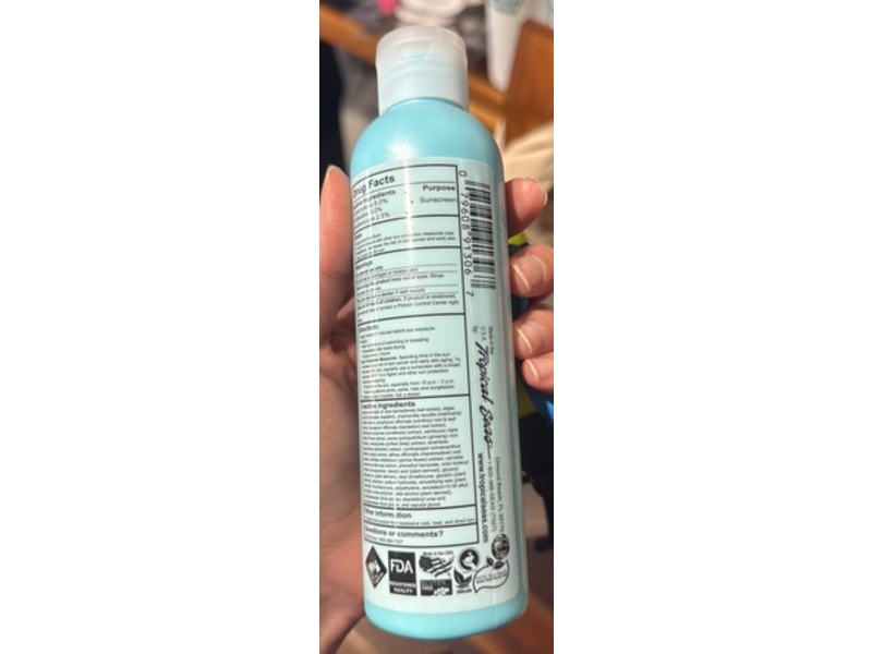 Tropical Seas Land Shark Sunscreen Lotion, SPF 30, 6.5 fl oz/192 mL