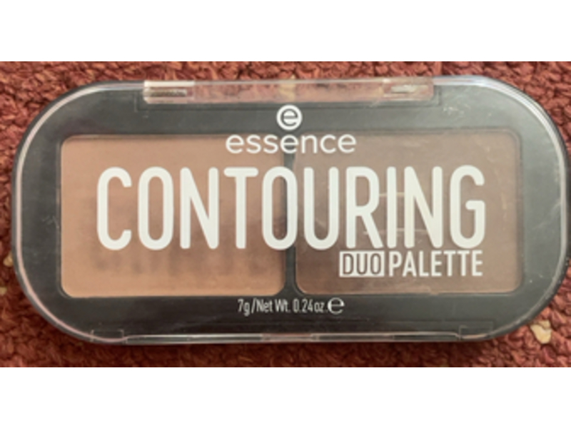 Essence Contouring Duo Palette, 20 Darker Skin, 0.24 oz/7 g