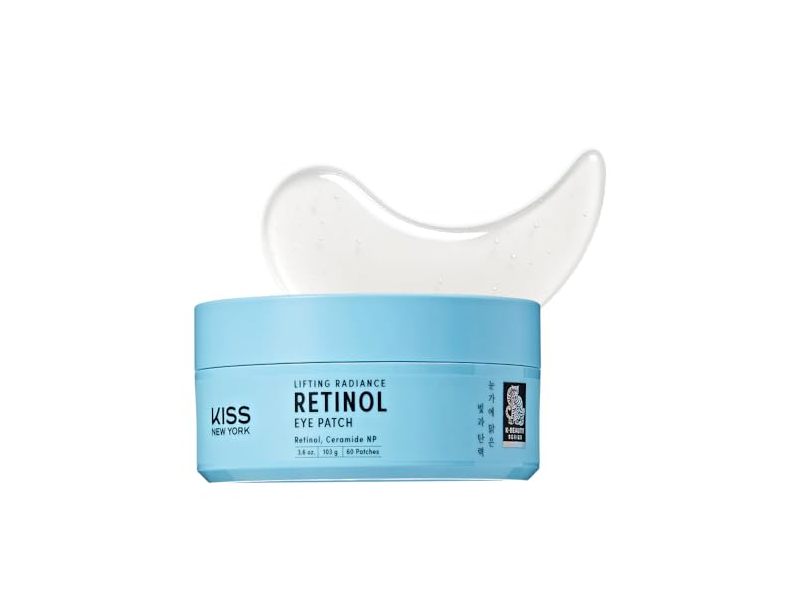Kiss New York Lifting Retinol Eye Patch, 3.6 oz/103 g, 60 Patches