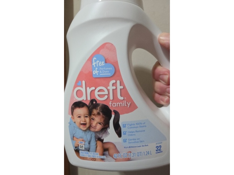 Dreft Family, 32 Loads, 42 fl oz/1.24 L
