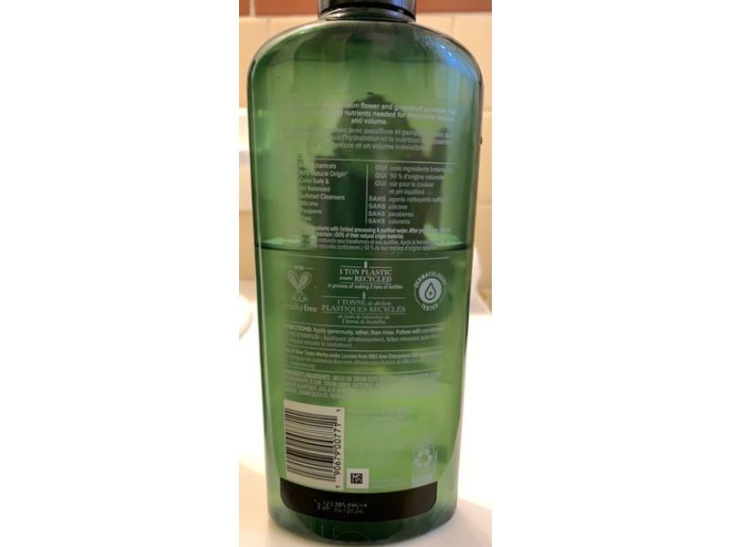 Herbal Essences Volume Shampoo, Passion Flower & Grapefruit, Sulfate Free, 13.5 fl oz/400 mL