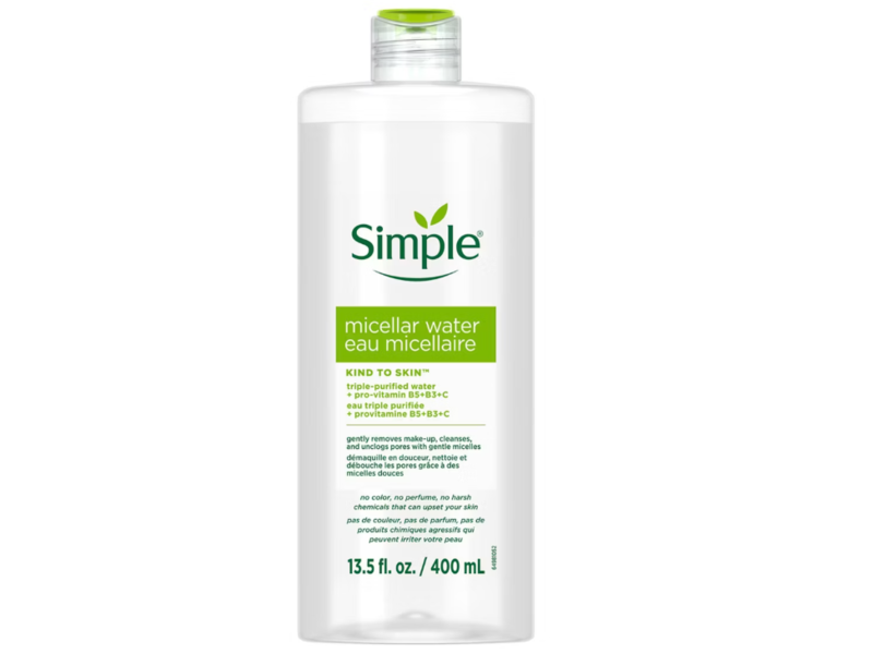 Simple Micellar Water, 13.5 fl oz/400 mL, Pack Of 6
