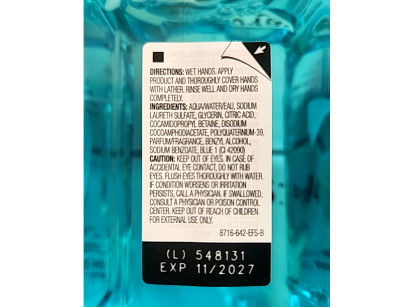 Waxie Clean Touch Botanical Foam Handwash, 1250 mL