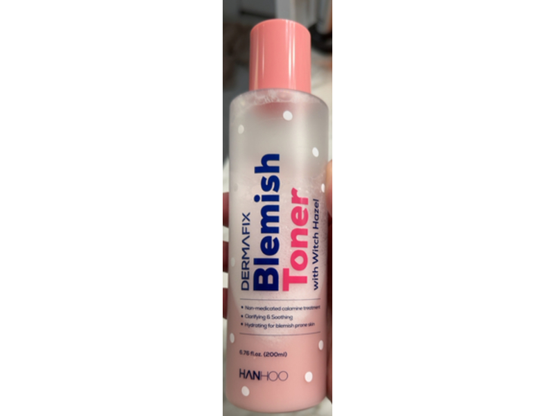 Dermafix Blemish Toner, Witch Hazel, 6.76 fl oz/200 mL