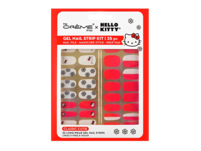 The Cream Shop + Hello Kitty Gel Strip Kit, 35 Pc