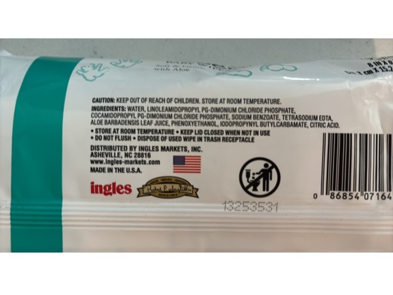Laura Lynn Thick Baby Wipes Refill, Unscented