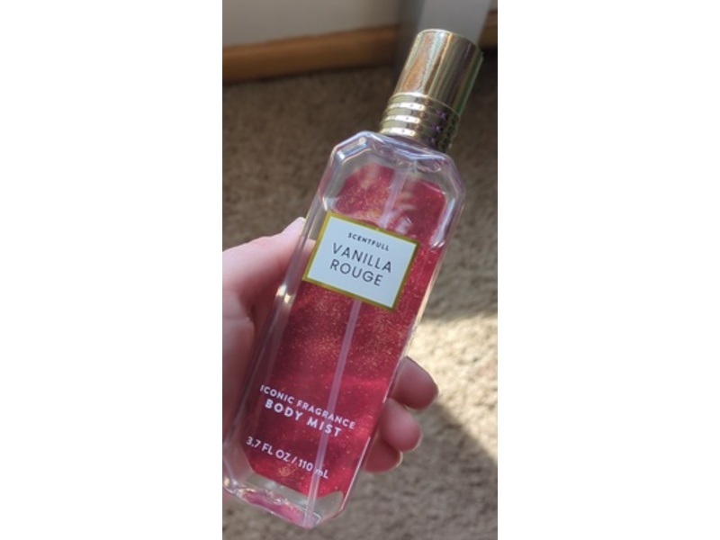Scentfull Vanilla Rouge Iconic Fragrance Body Mist, 3.7 fl oz/110 mL