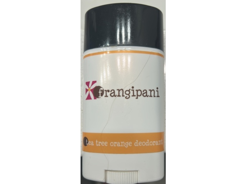 Frangipani Tea Tree Orange Deodorant, 2.65 oz