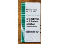 Latanoprost Ophthalmic Solution 0.005%, 125 mcg/2.5 mL, Greenstone (RX) - thumbnail 1