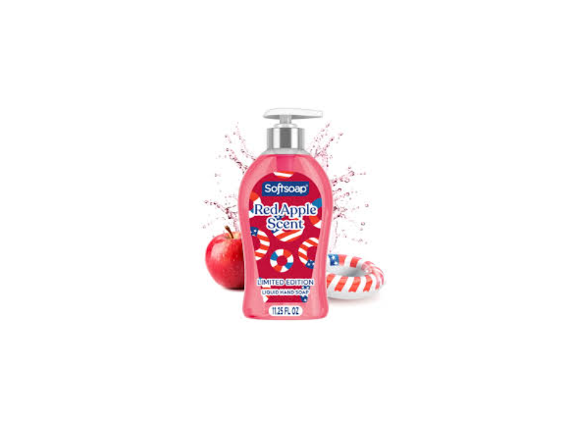 Soft Soap Liquid Hand Soap, Red Apple Scent, 11.25 fl oz/332 mL