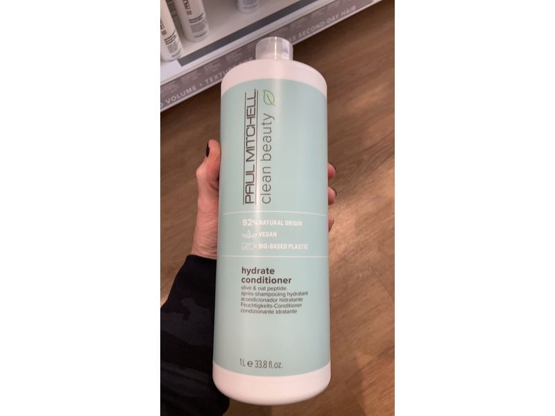 Paul Mitchell Clean Beauty Hydrate Conditioner, 33.8 fl oz/1 L