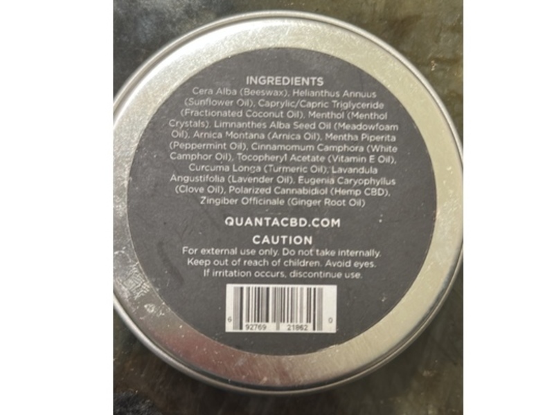 Quanta Muscle Rub, 1fl oz/55.5 g