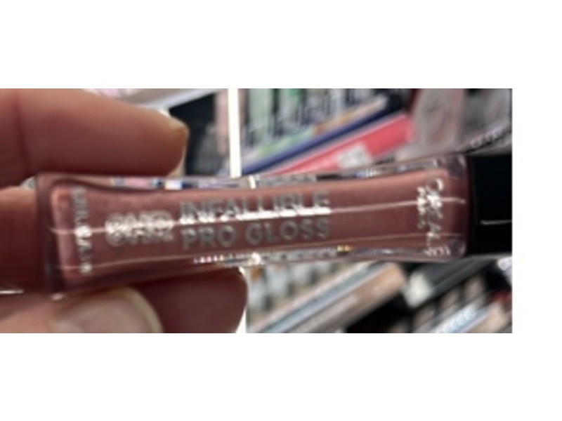 L’Oreal Paris Makeup 8 Hour Pro Hydrating Lip Gloss, Blush, 0.21 oz
