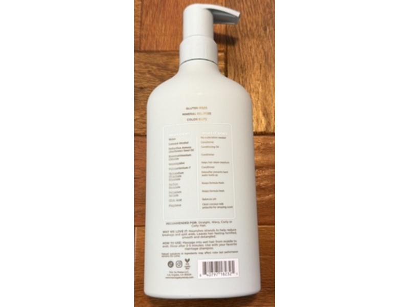 Hairitage By Mindy Mcknight Strengthening Conditioner, Coconut Milk Pistachio, 15 fl oz/443 mL