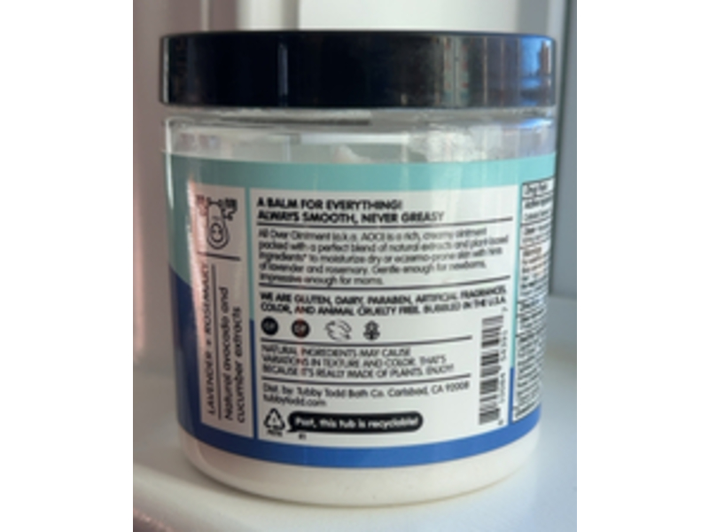 Tubby Told All Over Ointment, Lavender + Rosemary, 8 oz/227 g, Pack Of 2