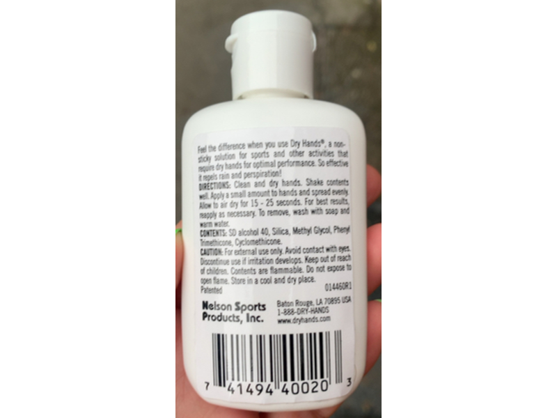 Dry Hands The Ultimate Gripping Solution, 2 fl oz/59 mL