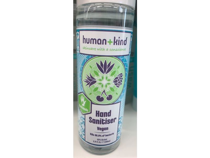 Human+Kind Hand Sanitiser, 6.76 fl oz/200 mL