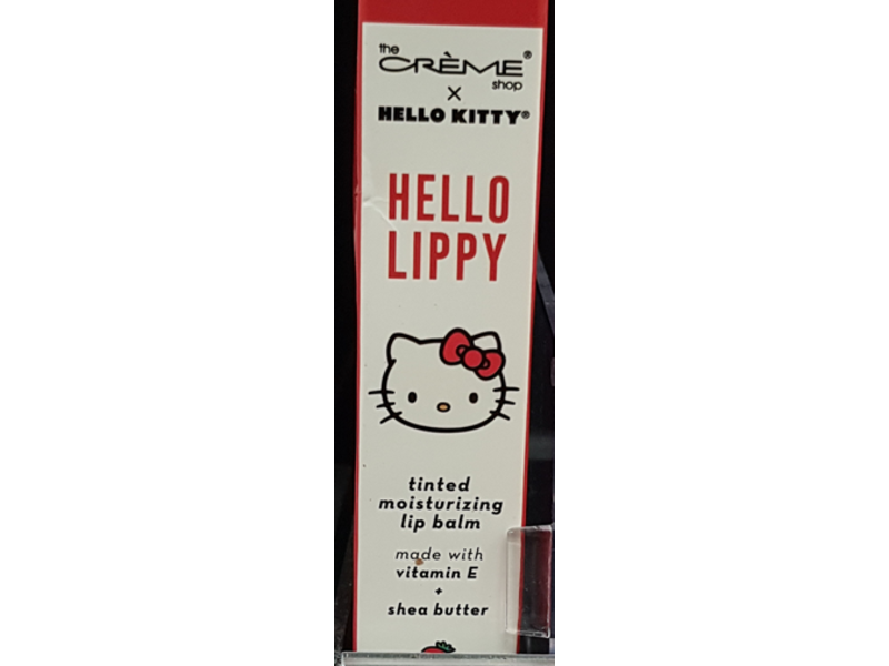 The Creme Shop x Hello Kitty Hello Lippy Tinted Moisturizing Lip Balm, Strawberry Sweetheart