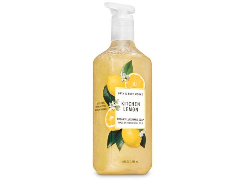 bath and body works kitchen lemon deep cleansing