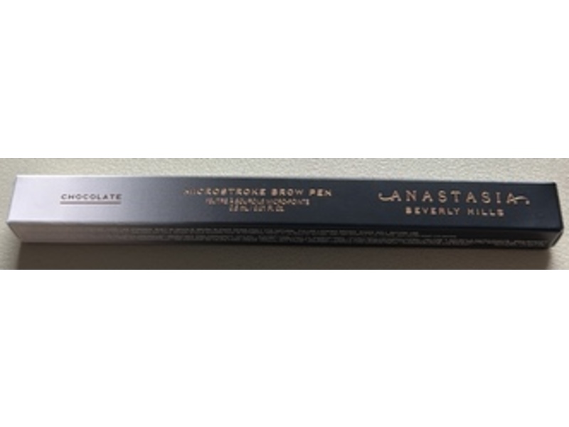 Anastasia Beverly Hills Microstroke Brow Pen, Chocolate, 0.01 fl oz/0.5 mL