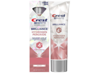 Crest 3D White Brilliance Hydrogen Peroxide Toothpaste, Fresh Mint, 3.8 fl oz/107 g - thumbnail 1