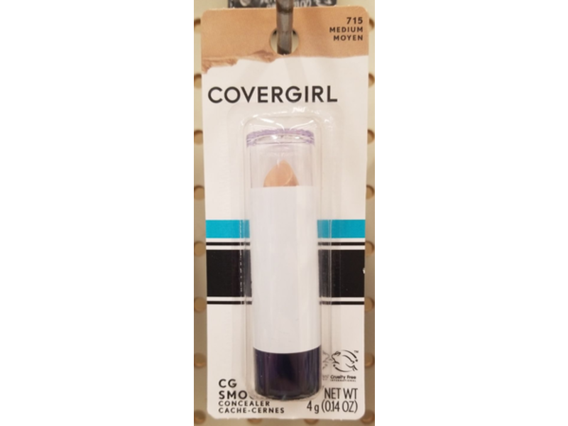 CoverGirl Smoothers Concealer, Medium 715, 0.14 oz/4 g