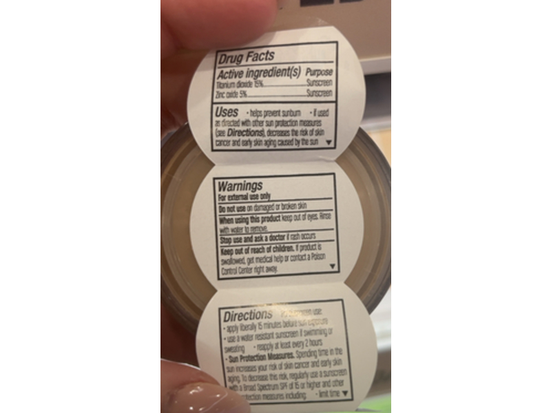 bareMinerals Matte Foundation, Medium Tan, SPF 15, 6 g/0.21 oz