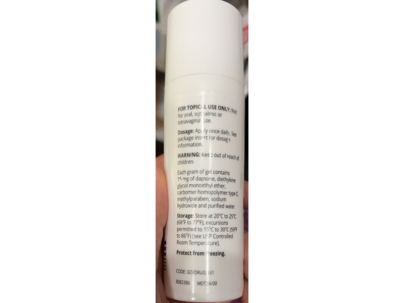 Dapsone Gel, 7.5%, 60 g, Mayne Pharma (RX)