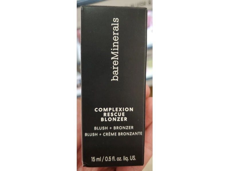 bareMinerals Complexion Rescue Blonzer, Blush + Bronzer, Kiss of Copper, 0.5 fl oz/15 mL
