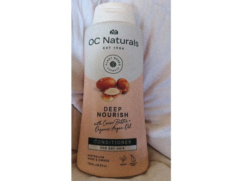 Oc Naturals Deep Nourish Conditioner, Cocoa Butter & Argan Oil, 24.5 fl oz/725 mL