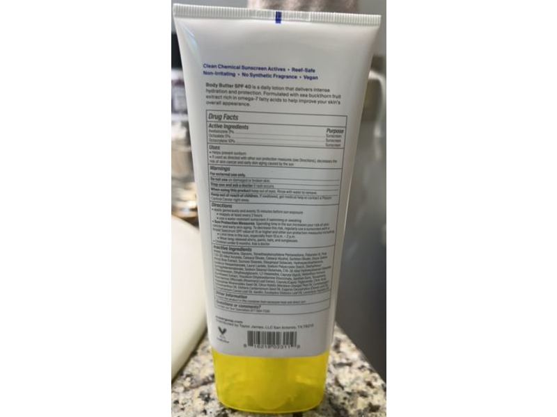 Supergoop! Body Butter, SPF 40, 5.7 fl oz/168 mL