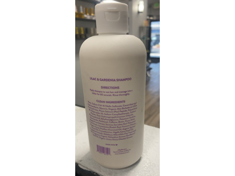 Routine Wellness Shampoo, Lilac & Gardenia, 1.4 fl oz/414 mL