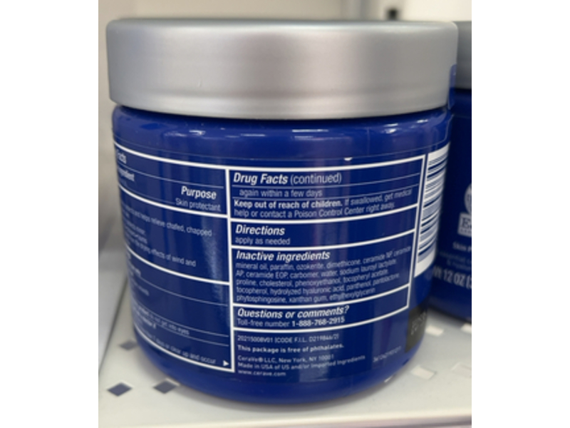 CeraVe Lock In Hydration Healing Ointment, 12 oz/340 g