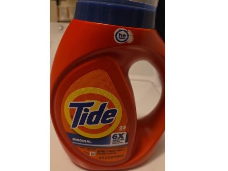 Tide Liquid Laundry Detergent, Original, 23 Loads, 29 fl oz/858 mL