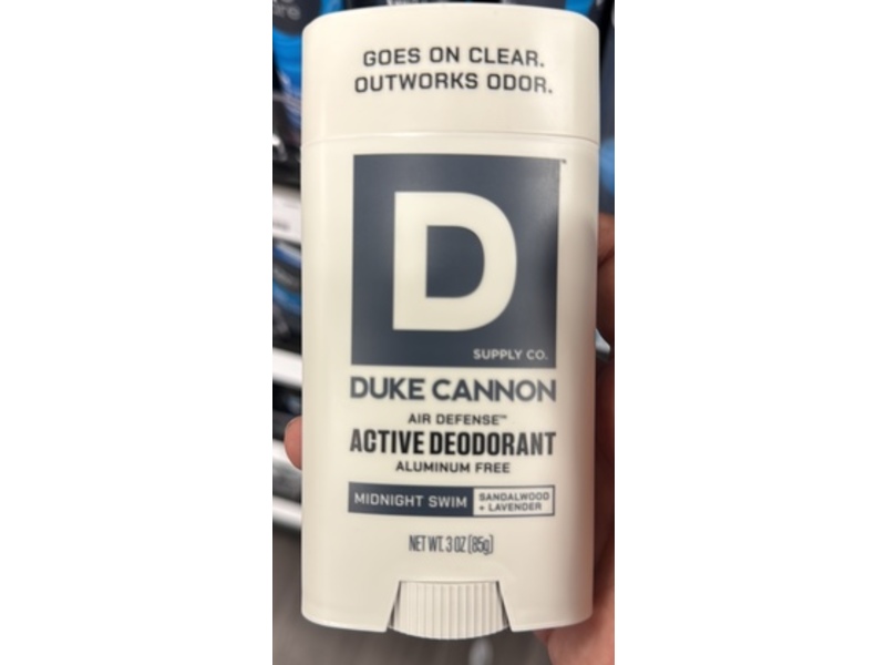 Duke Cannon Supply Co. Deodorant, Midnight Swim, 3 oz/85 g