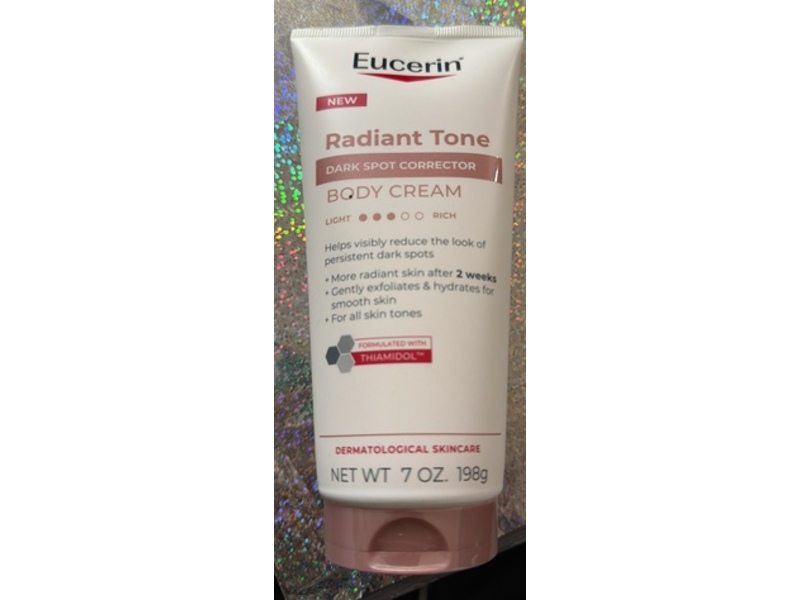 Eucerin Radiant Tone Dark Spot Corrector Body Cream, 7 oz/198 g