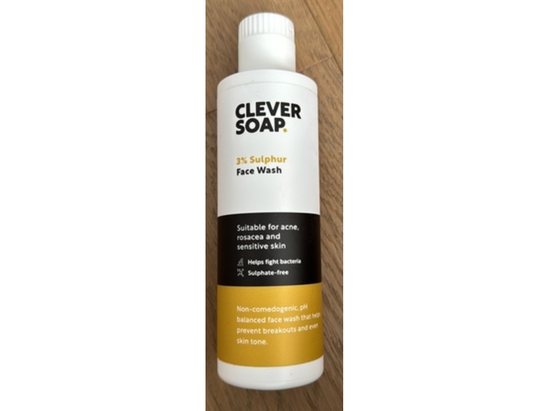 Clever Soap 3% Sulphur Face Wash, 200 g