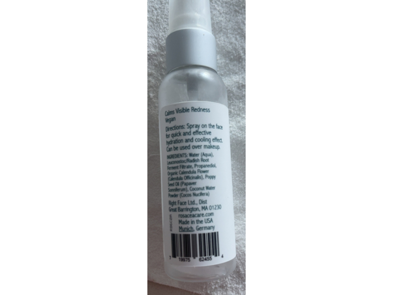 Rosacea Care Calming Calendula Hydration Spray, 2.8 oz/59 mL