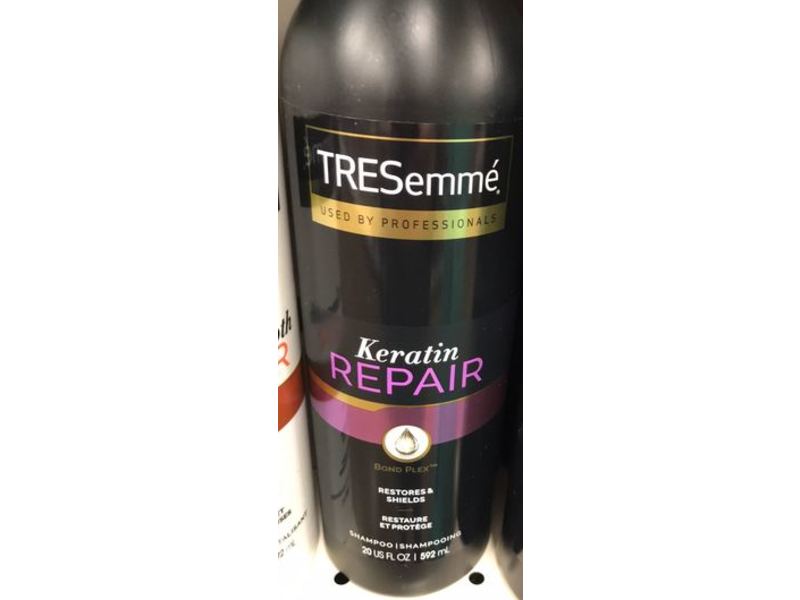 Tresemme Keratin Repair Shampoo, Bond Plex, 20 fl oz/592 mL