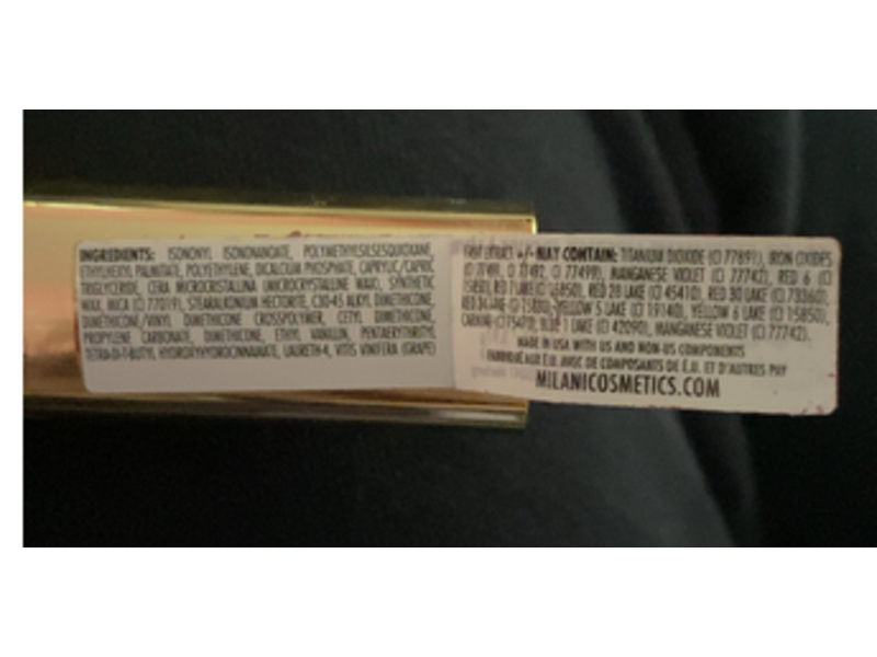 Milani Matte Color Statement Lipstick, Matte Kiss, 0.14 oz